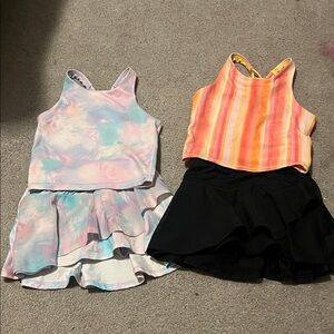 All in Motion Kids Matching Sets - Pastel and Orange